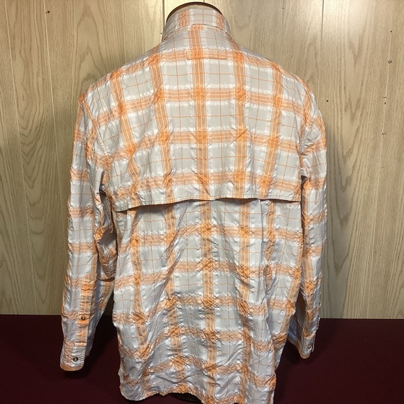 Men’s Long Sleeve L.L. Bean Lightweight Fishing shirt size Large - Picture 9 of 10